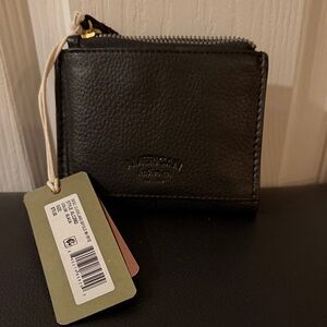 Herschel Black Leather Wallet